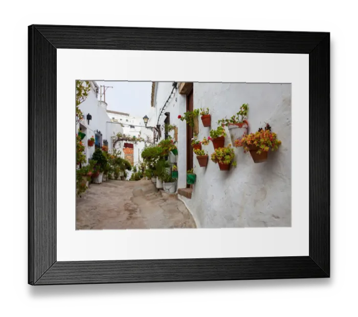 Framed Print : Charming Vejer Framed Print : Charming Vejer