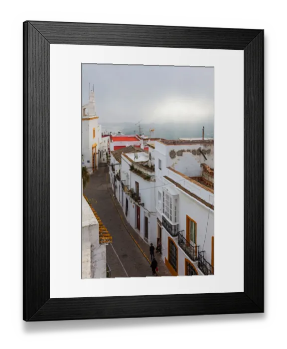 Framed Print : Charming Vejer Framed Print : Charming Vejer