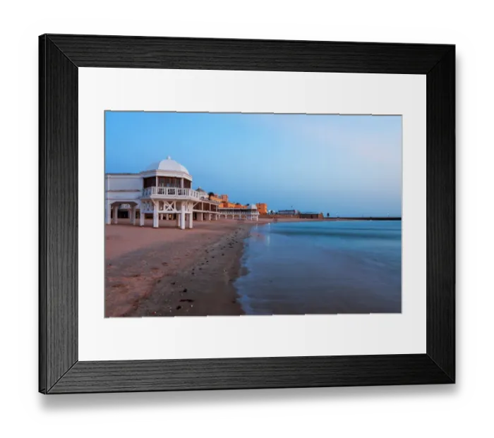 Framed Print : Playa de la Caleta