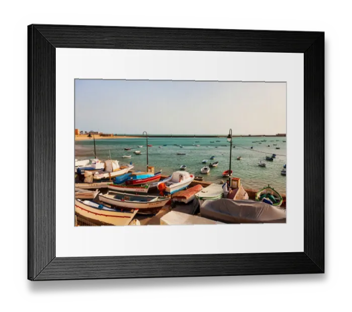 Framed Print : Playa de la Caleta Framed Print : Playa de la Caleta