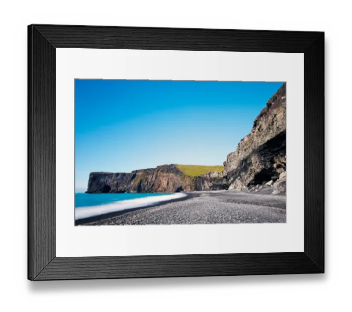 Framed Print : Icelandic sea cliffs Framed Print : Icelandic sea cliffs