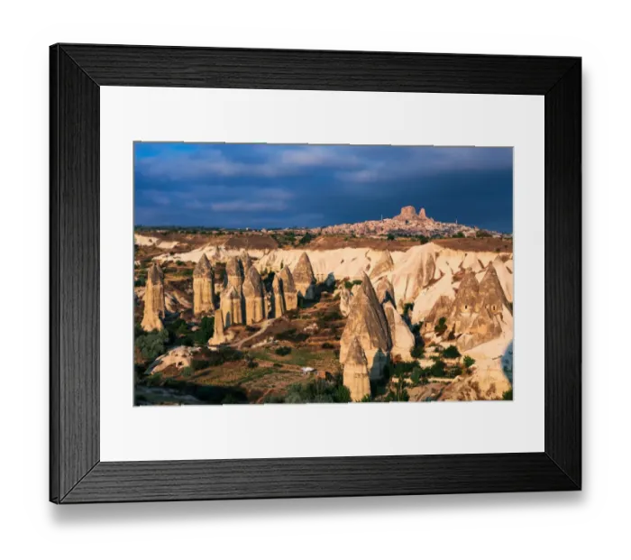 Framed Print : Dramatic Goreme Framed Print : Dramatic Goreme