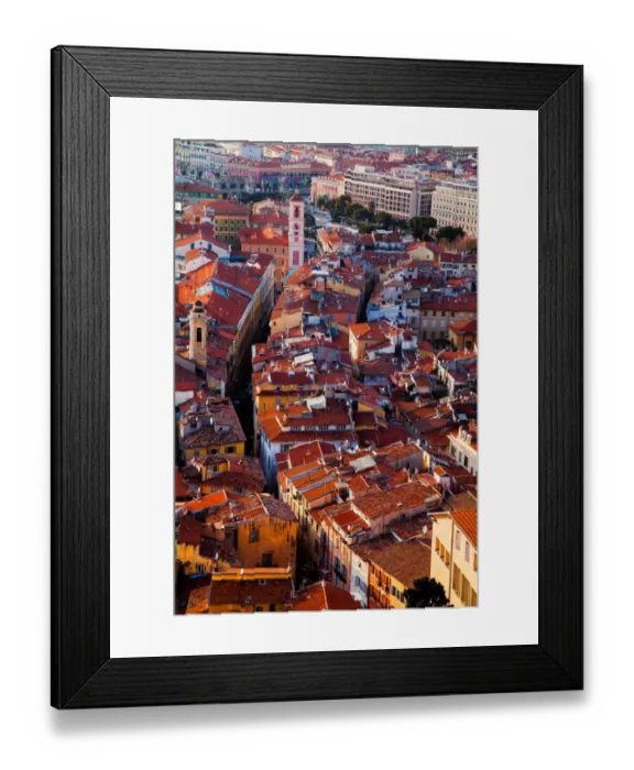 Framed Print : Narrow road