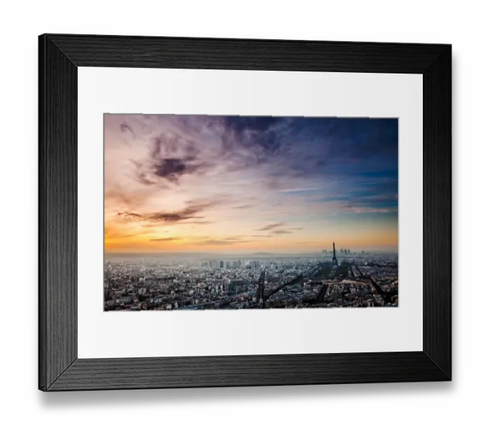Framed Print : France - Paris: Beauty of Pollution Framed Print : France - Paris: Beauty of Pollution