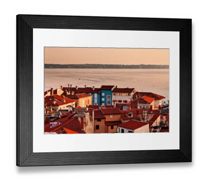 Framed Print : View of Adriatic Framed Print : View of Adriatic