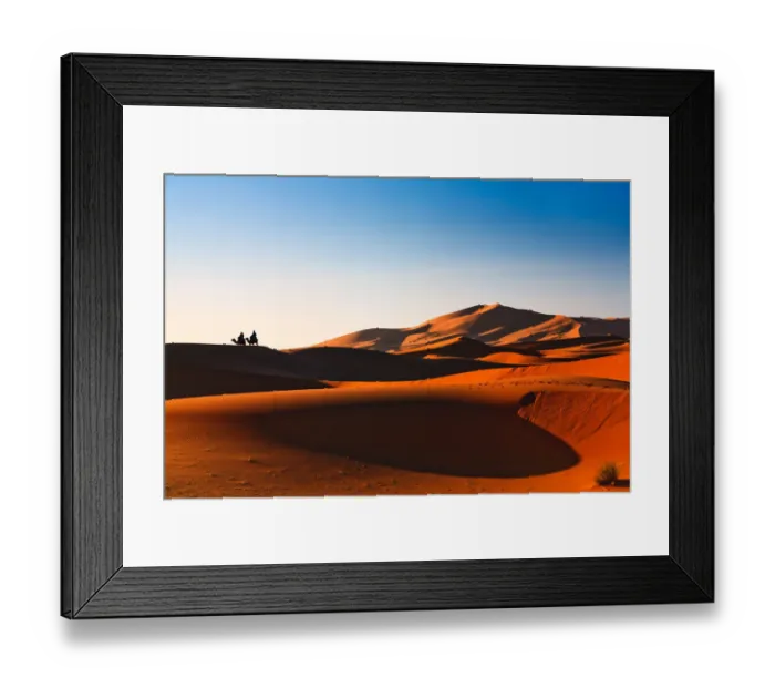 Framed Print : Sahara VIews