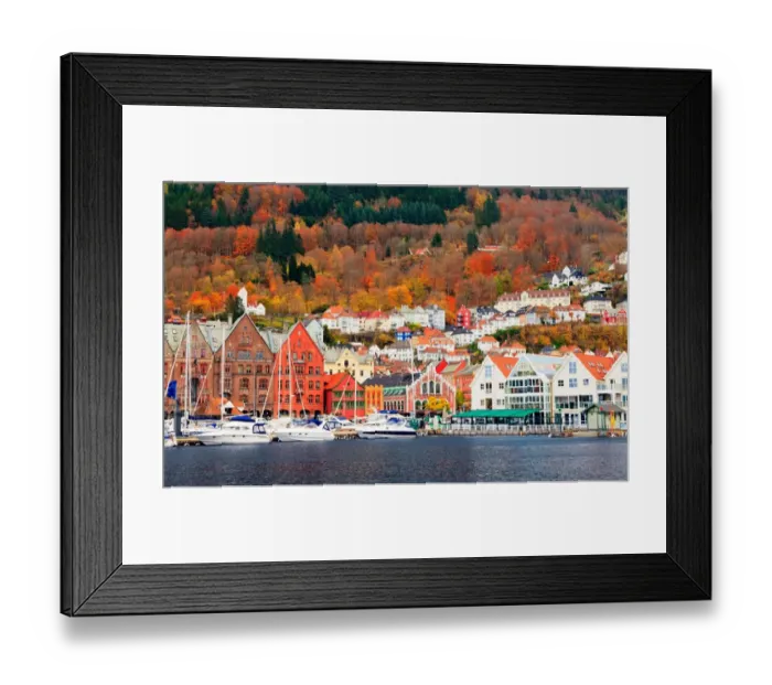 Framed Print : Autumn frame Framed Print : Autumn frame