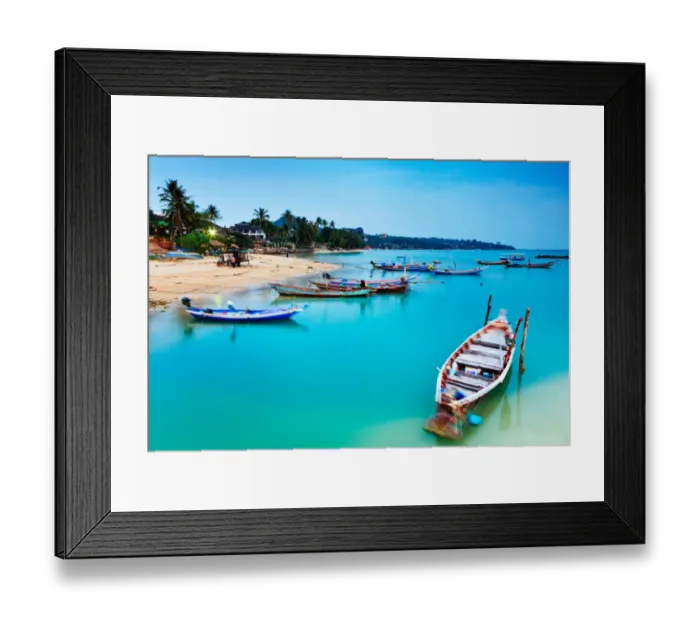 Framed Print : Lamai twilight Framed Print : Lamai twilight
