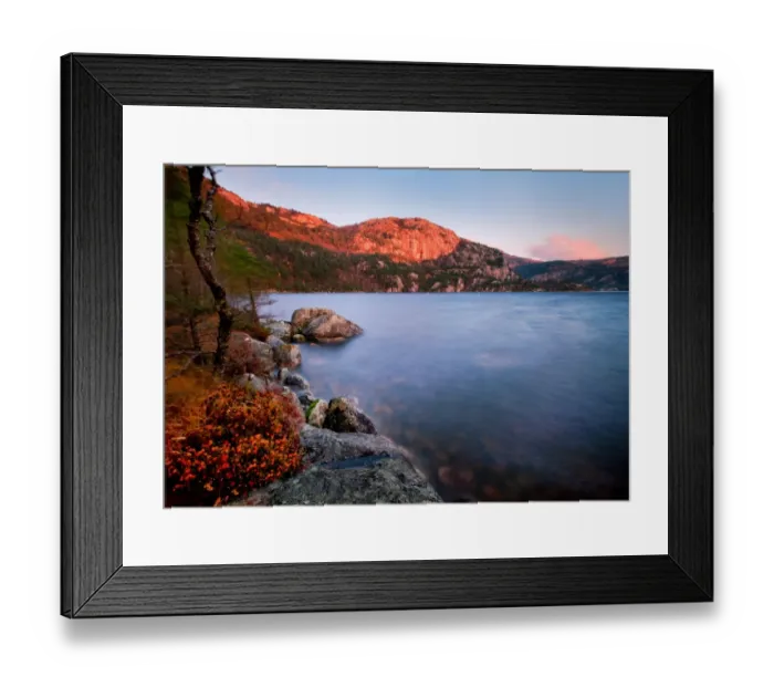 Framed Print : Inspired by Norway