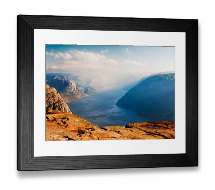 Framed Print : Pulpit Rock