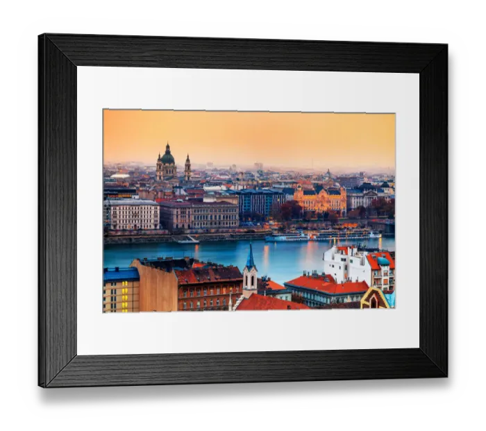 Framed Print : Budapest - Ambience