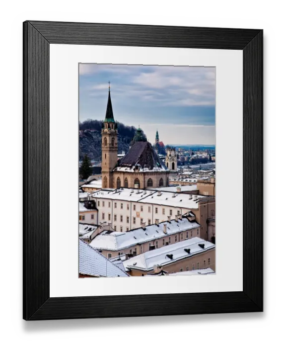 Framed Print : Franziskanerkirche