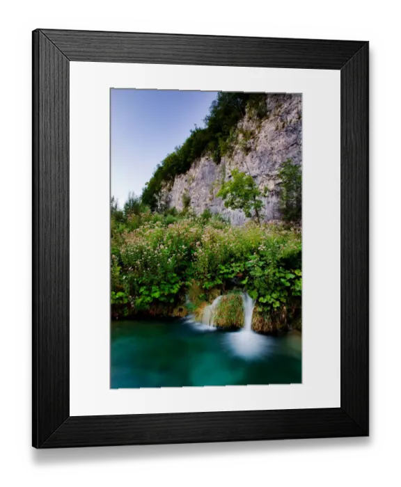 Framed Print : Croatia - Plitvice Lakes: Natures Garden Framed Print : Croatia - Plitvice Lakes: Natures Garden