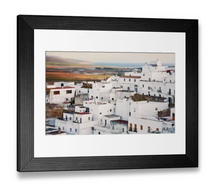 Framed Print : Village of Vejer de la Frontera Framed Print : Village of Vejer de la Frontera