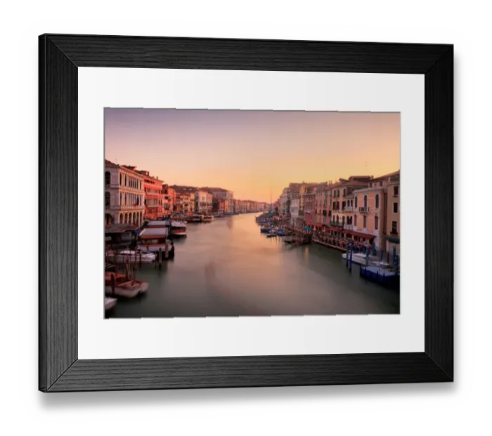 Framed Print : Evening glow