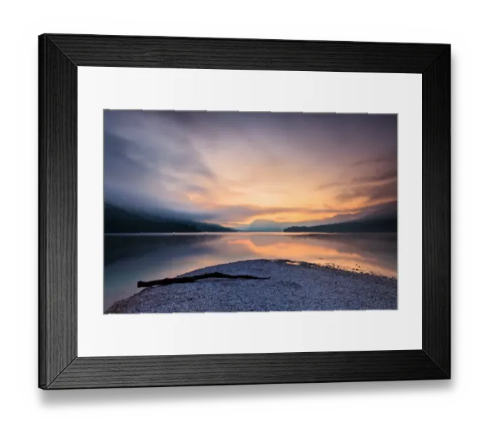 Framed Print : Lake Bohinj