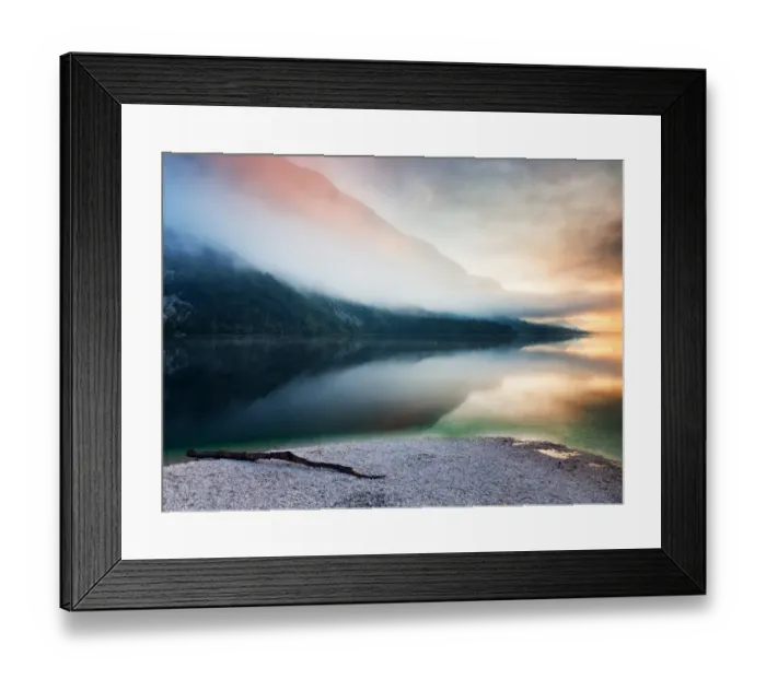 Framed Print : Lake Bohinj
