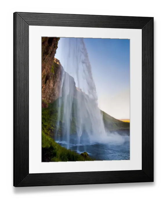Framed Print : Elegant falls Framed Print : Elegant falls