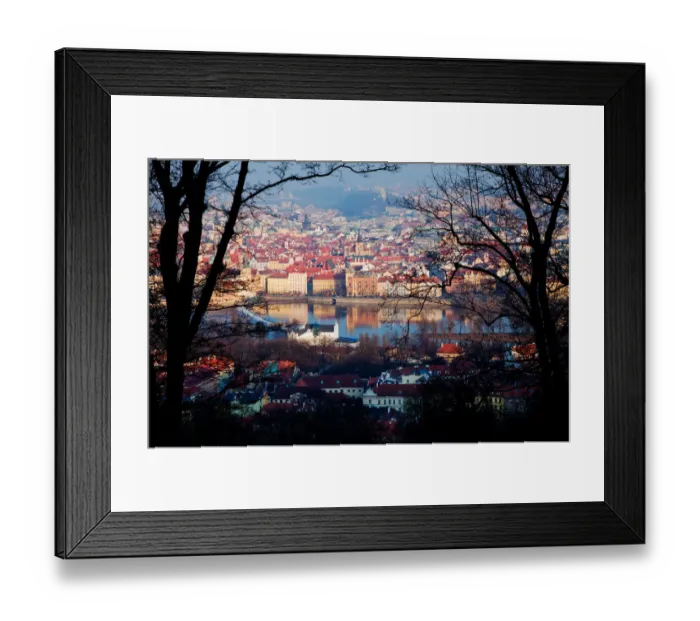 Framed Print : View of city Framed Print : View of city