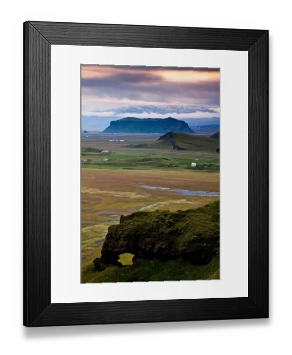 Framed Print : Dyrholaey cliffs Framed Print : Dyrholaey cliffs