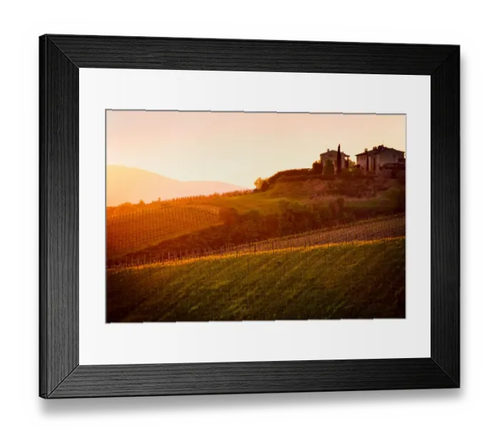 Framed Print : Tuscan dream