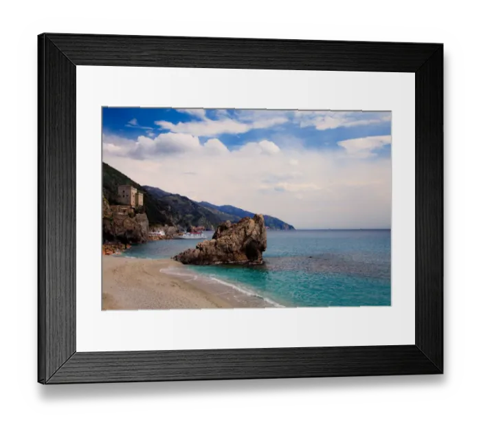 Framed Print : Empty beach Framed Print : Empty beach