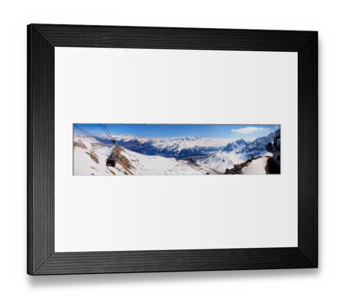 Framed Print : Grand scale mountain