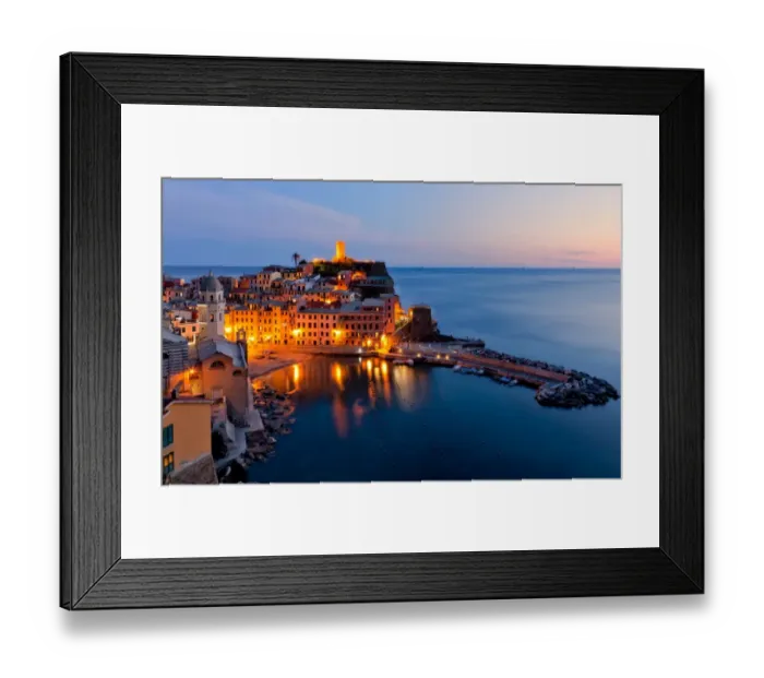 Framed Print : Village of Vernazza Framed Print : Village of Vernazza