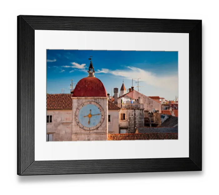 Framed Print : Tower clock Framed Print : Tower clock
