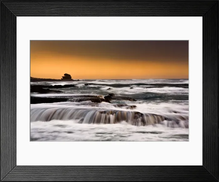 Framed Print : Untamed Coastline Framed Print : Untamed Coastline