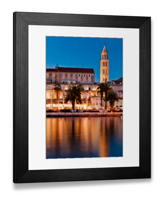 Framed Print : Split: reflections of old Framed Print : Split: reflections of old