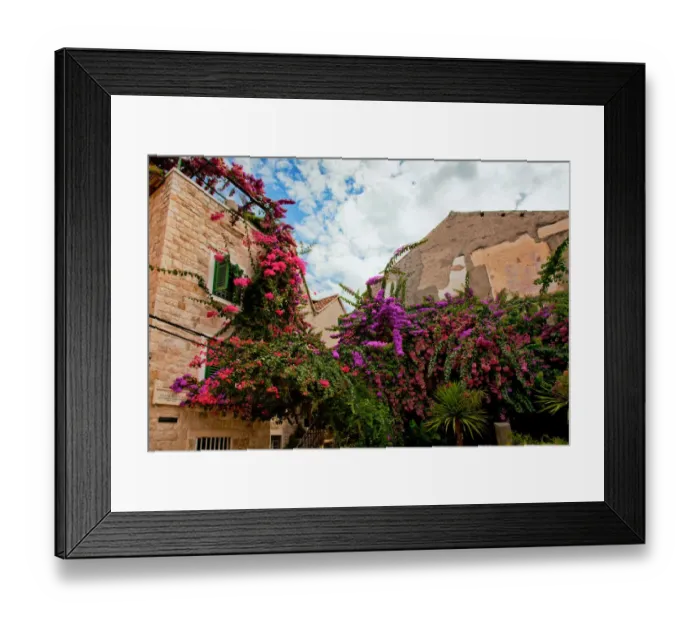 Framed Print : Croatia - Split: Air Garden Framed Print : Croatia - Split: Air Garden