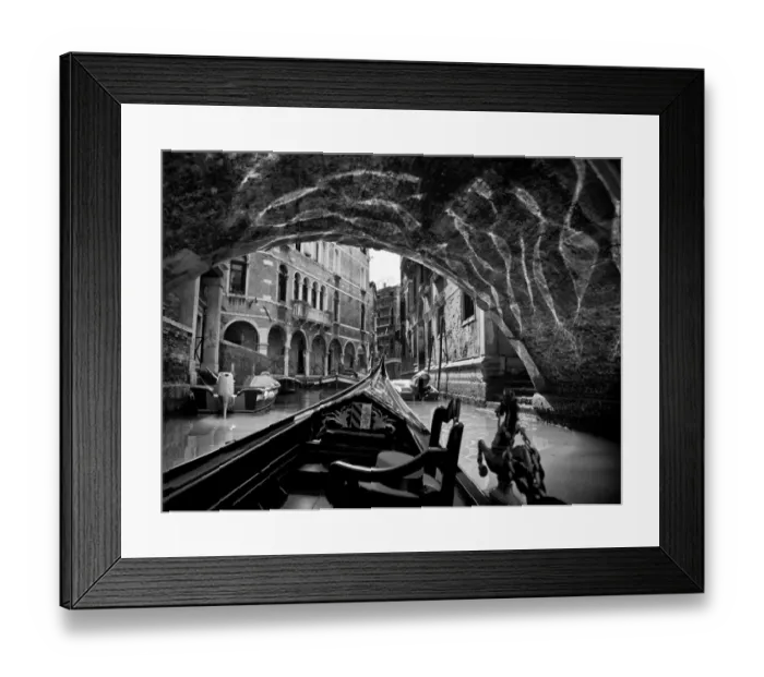 Framed Print : Gondola View Framed Print : Gondola View