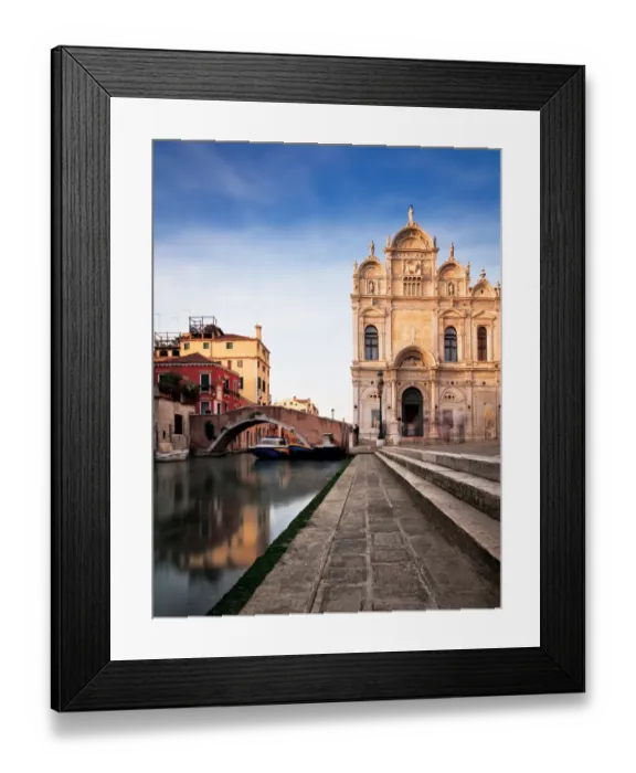 Framed Print : Canals and Churches Framed Print : Canals and Churches