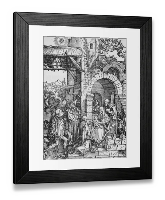 Framed Print : Adoration Of The Magi Framed Print : Adoration Of The Magi