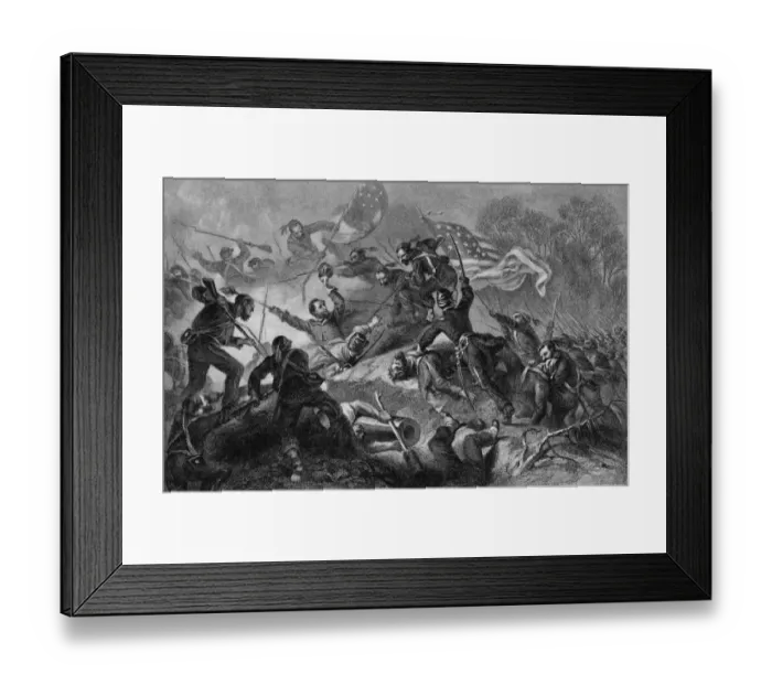 Framed Print : Capture Of Roanoke Framed Print : Capture Of Roanoke