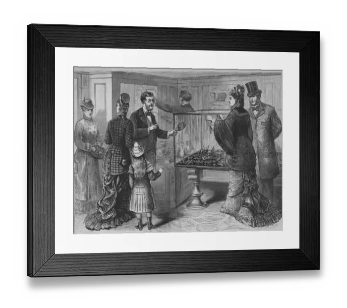 Framed Print : Tiffanys Interior Framed Print : Tiffanys Interior
