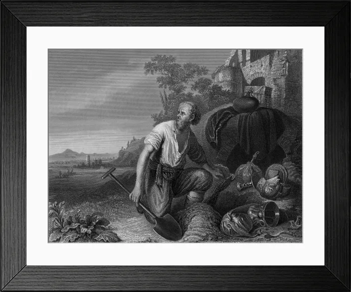 Framed Print : The Treasure Seeker Framed Print : The Treasure Seeker