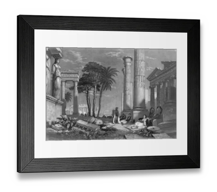 Framed Print : Byrons Dream Framed Print : Byrons Dream