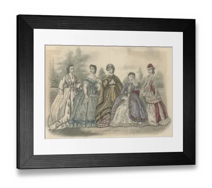 Framed Print : Ladies Fashion Framed Print : Ladies Fashion