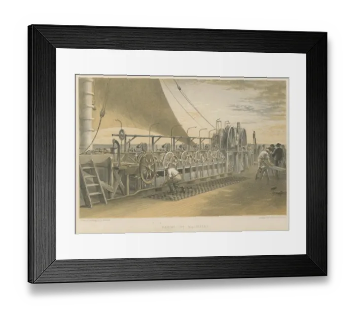 Framed Print : Great Eastern At Sea Framed Print : Great Eastern At Sea