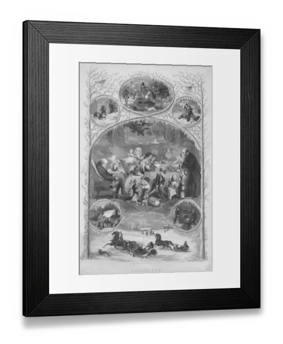 Framed Print : Traditional Christmas Framed Print : Traditional Christmas