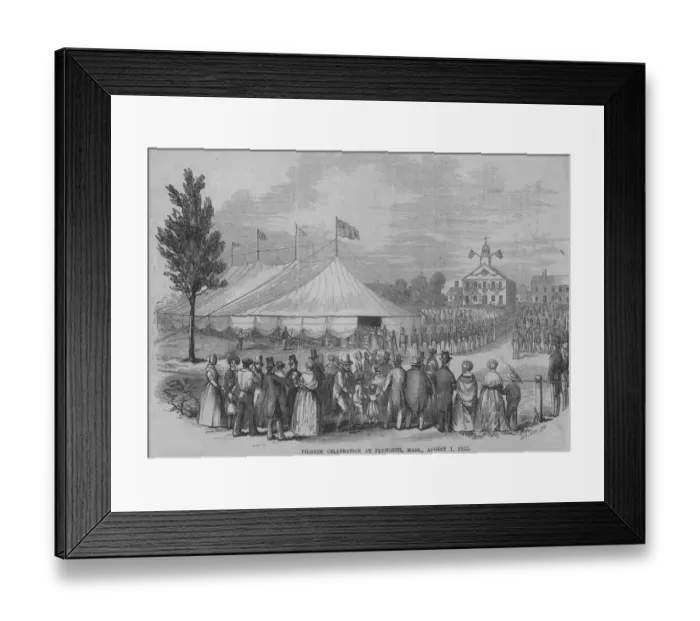 Framed Print : Pilgrim Celebration Framed Print : Pilgrim Celebration