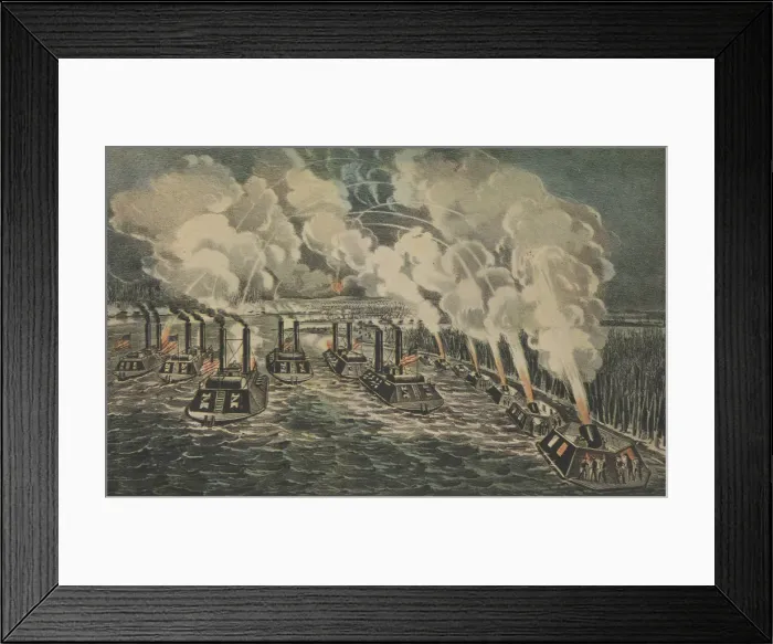Framed Print : Battle Of Island Number 10