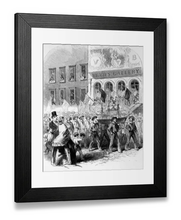 Framed Print : Atlantic Cable Celebrations Framed Print : Atlantic Cable Celebrations