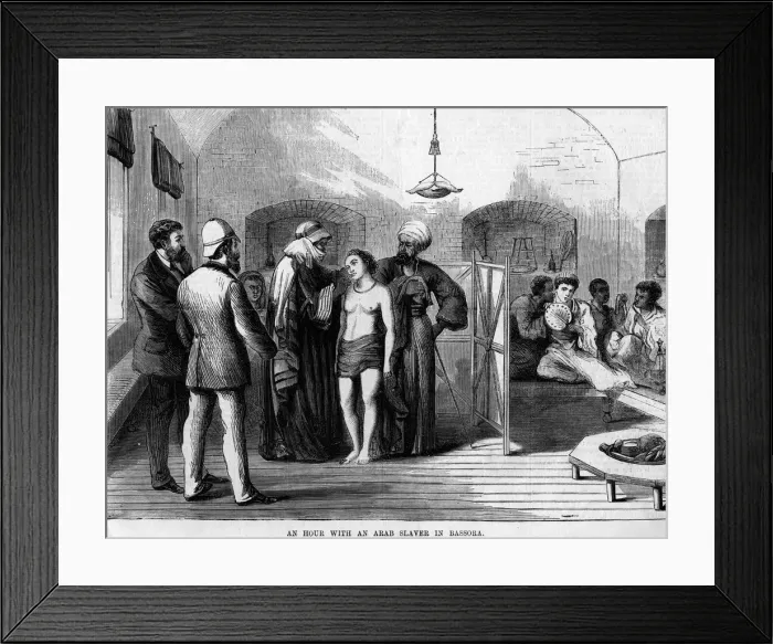 Framed Print : Arab Slave Trader Framed Print : Arab Slave Trader