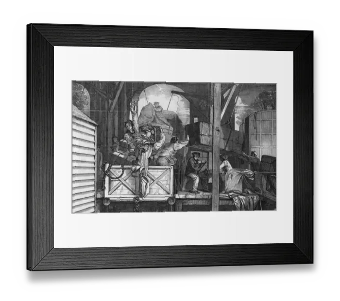 Framed Print : LIfting Rail Cargo Framed Print : LIfting Rail Cargo
