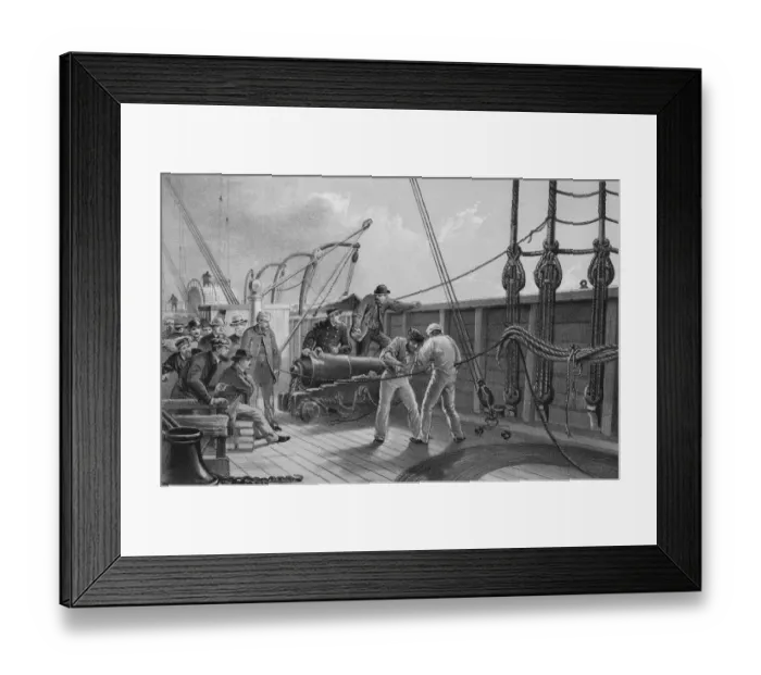 Framed Print : Atlantic Cable Laying Framed Print : Atlantic Cable Laying