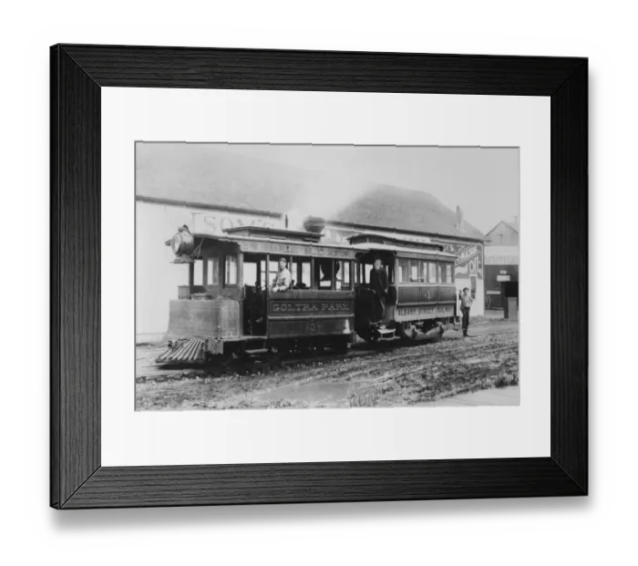 Framed Print : Albany Street Railway Framed Print : Albany Street Railway