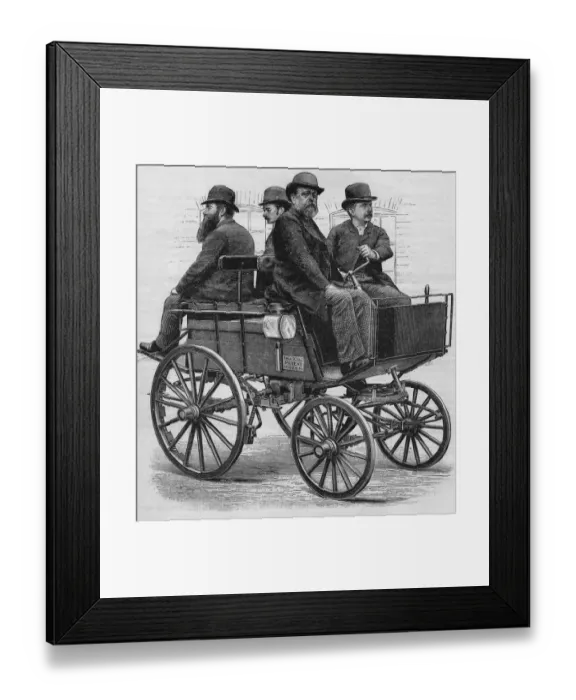 Framed Print : Electric Carriage Framed Print : Electric Carriage